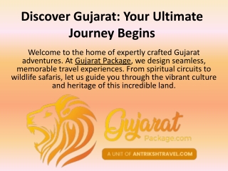 Affordable Gujarat Tour Packages for Family Pilgrimage and Culture