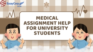 Medical Assignment Help for University Students