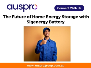 The Future of Home Energy Storage with Sigenergy Battery 