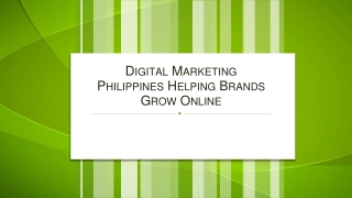 Digital Marketing Philippines Helping Brands Grow Online