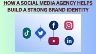 How a Social Media Agency Helps Build a Strong Brand Identity