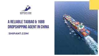 A Reliable Taobao & 1688 Dropshipping Agent in China