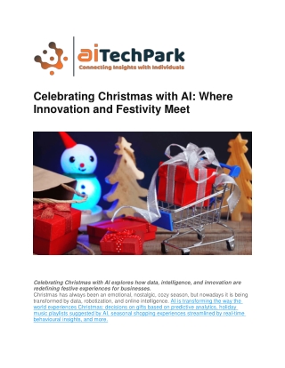 Christmas with AI Redesigning Customer Experience During Christmas