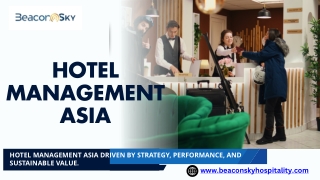 Hotel Management Asia