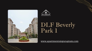 DLF Beverly Park 1 for rent in gurgaon