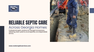 Georgia Septic Failures? Read This First