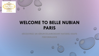 Découvrez un Sérum Éclaircissant Naturel Haute Performance