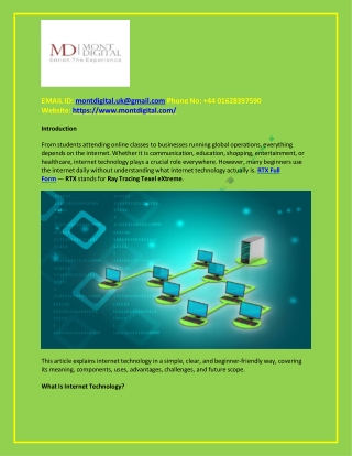 What Is Internet Technology- A Simple Guide for Beginners