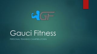 personal training in Campbelltown - Gauci Fitness