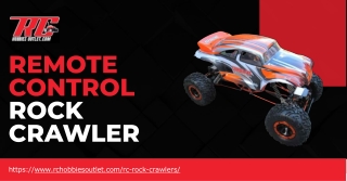 Remote Control Rock Crawler – High-Performance RC Vehicles  RC Hobbies Outlet
