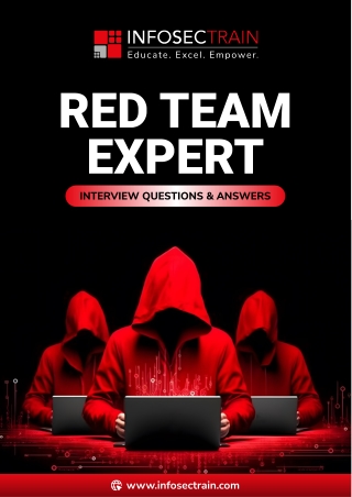RED TEAM EXPERT INTERVIEW QUESTIONS & ANSWERS