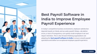 Reliable Payroll Software for Seamless Salary Processing