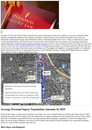 16 Errors To Avoid When Bargaining Your Car Crash Settlement