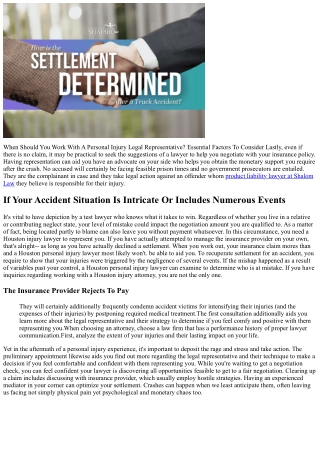 Leading Signs To Get In Touch With An Injury Attorney