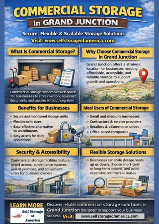 Commercial Storage in Grand Junction - selfstorageofamerica.com