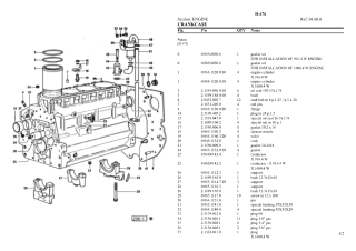 HURLIMANN h-476 Tractor Parts Catalogue Manual Instant Download