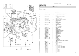 HURLIMANN h-478-4 Tractor Parts Catalogue Manual Instant Download (SN 10500 and up)