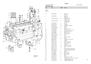HURLIMANN h-486 t Tractor Parts Catalogue Manual Instant Download