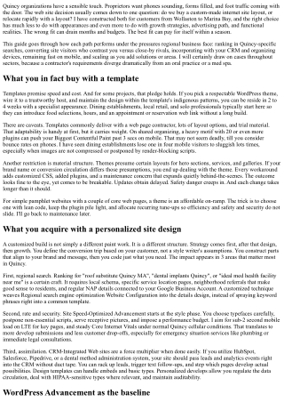 Custom Web Site Design vs Templates: What Functions Finest in Quincy?