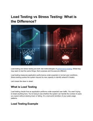 Load Testing vs Stress Testing_ What is the Difference