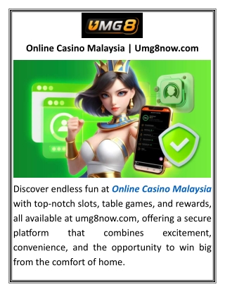 Online Casino Malaysia Umg8now