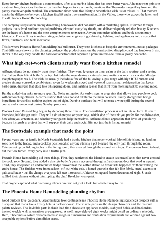 Why Affluent Homeowners Trust Phoenix Home Remodeling for Complete Kitchen Trans