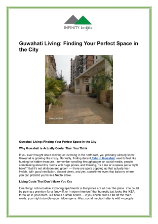 Flats for Sale in Guwahati | Premium Residential Projects