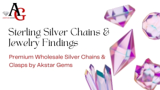 Sterling Silver Chains, Silver Jewelry Clasps, Wholesale Silver Chains