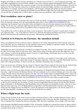 Gatwick to Paris: Easiest Routes Before Your Marriott Hotels Paris Check-In