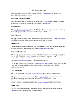 Dynamics 365 Project Operations