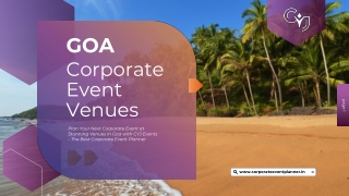 Best Corporate Outing Options in Goa for Teams