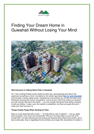 Flats for Sale in Guwahati | Property Listings