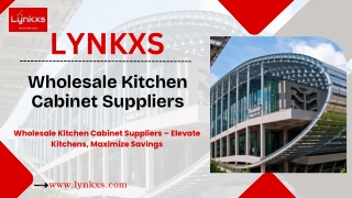 Wholesale Kitchen Cabinet Suppliers