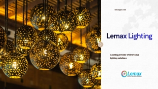 Lemax Lighting Solutions Qatar – Trusted Indoor & Outdoor Lighting Experts