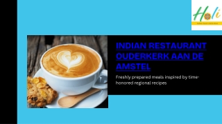 Understanding Indian Food at an Indian Restaurant Ouderkerk aan de Amstel