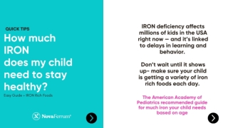 Iron Matters Protect Your Child’s Future