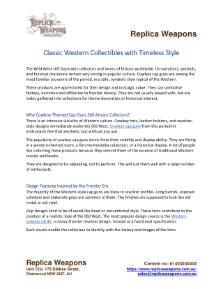 Classic Western Collectibles with Timeless Style