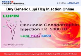 Buy Generic Lupi Hcg Injection Online