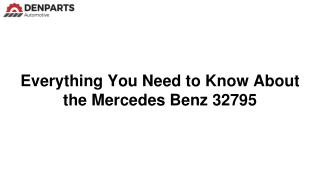 Mercedes Benz Aftermarket Starter