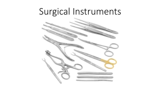 Surgical Instruments