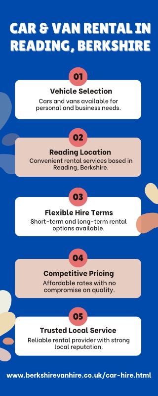 Car Rental Reading, Berkshire  Berkshire Van Hire
