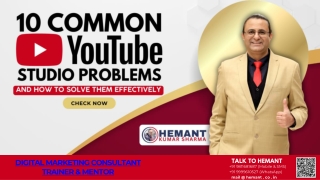 10 Common YouTube Studio Problems Creators Face — And How to Solve Them Effectively