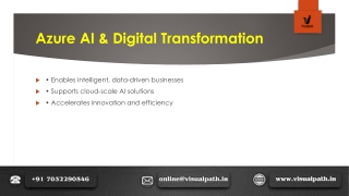 Top Azure AI Online Training in Ameerpet | at Visualpath