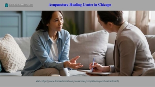 Acupuncture Healing Center in Chicago