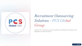 Delivering the Right Talent, at the Right Time