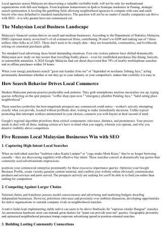 Johor Locals Dominate: SEO Success Reasons