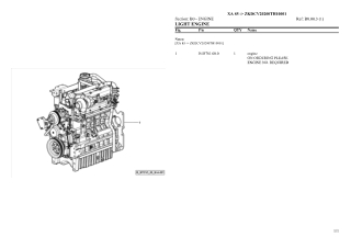 HURLIMANN xa 85 Tier 3 Tractor Parts Catalogue Manual Instant Download (SN zkdcv20200th10001 and up)