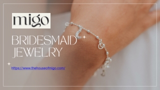 Stylish Bridesmaids Rings | 22kt Gold Plated necklace & Women's Jewelry - Migo