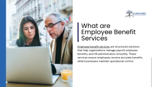 What are Employee Benefit Services?