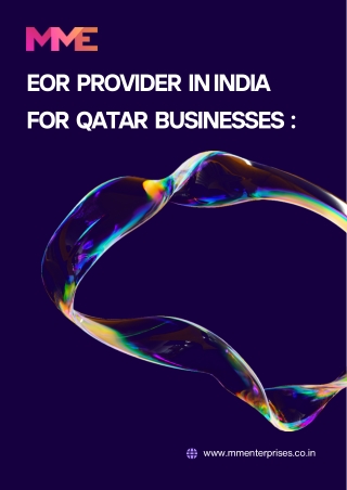 Employer of Record (EOR) in India for Qatar Businesses: Legal Hiring, Compliance